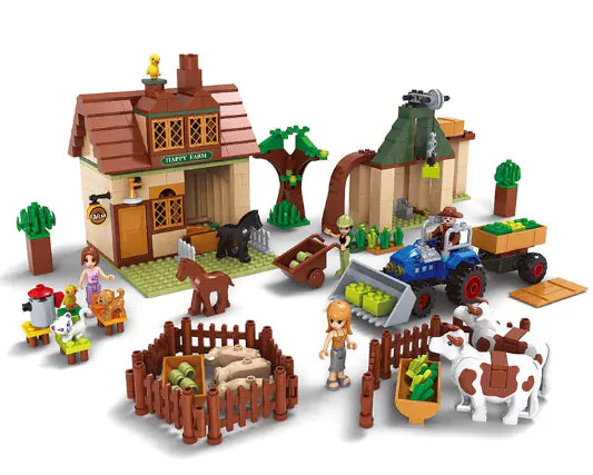 Medieval Farm DIY Building Blocks