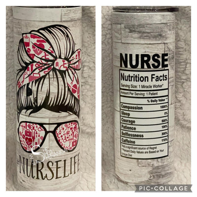 20oz Nurse Tumbler