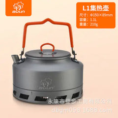 Portable Camping Kettle for Outdoor Tea Brewing