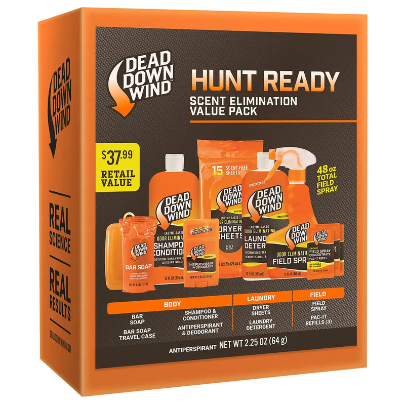 DEAD DOWN WIND Hunt Ready Scent Elimination Value Pack (10-Piece Kit)