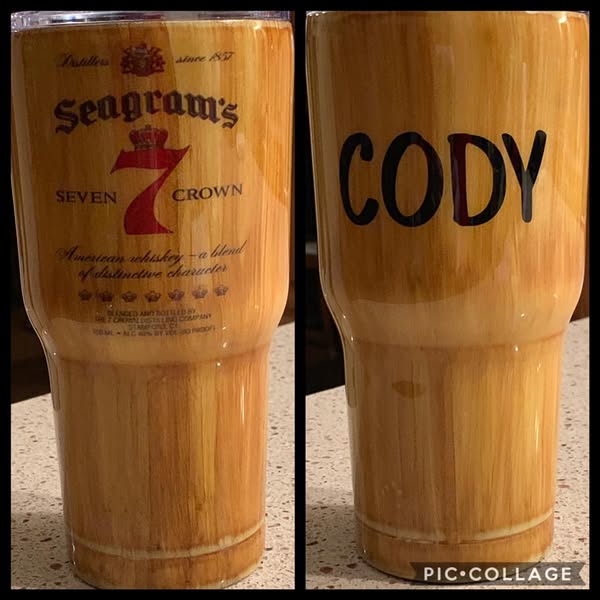 30oz custom tumbler
