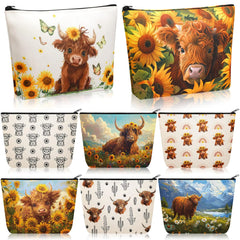8 Pcs Highland Cow Gifts for Women