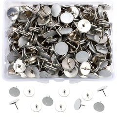200 PCS Reflective Tacks Trail Marking Tacks Hunting Reflective Tack Metal Mark Trail Reflective Thumb Tree Tacks for Hunting Hiking Accessories