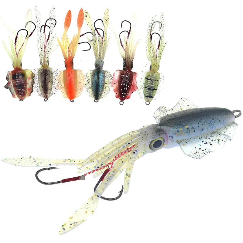 Glow-in-the-Dark Squid Bait