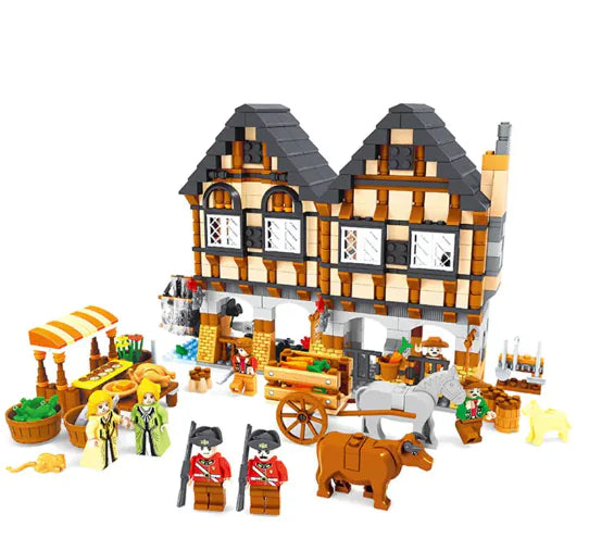 Medieval Farm DIY Building Blocks