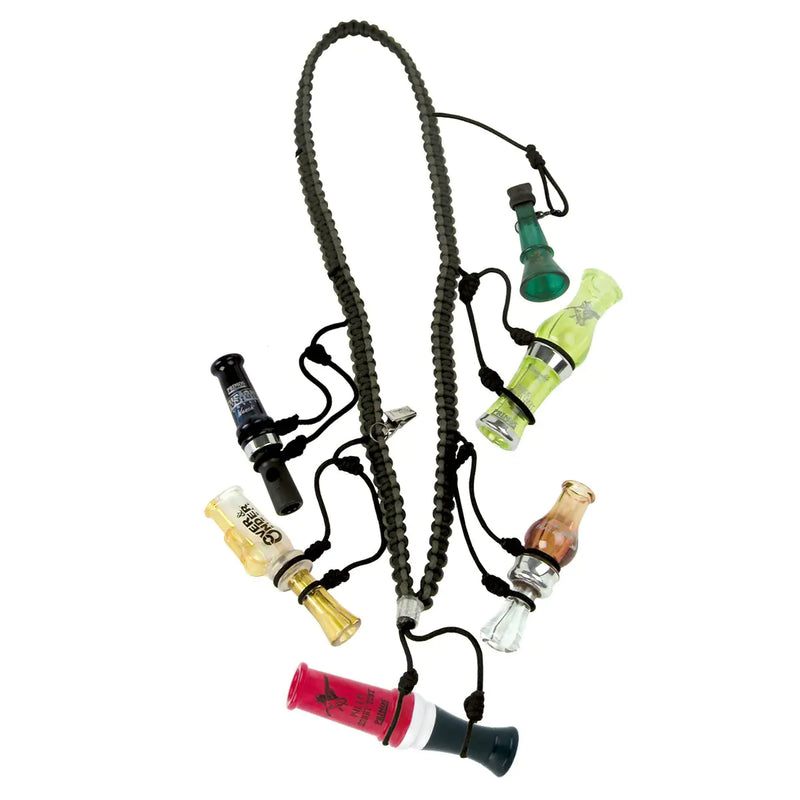 Primos Hunting unisex adult Heavy Duty Primos Hunting Call Lanyard 5 Call Black One Size US