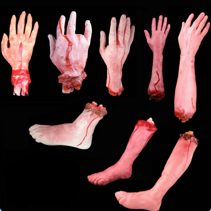 Halloween Props, Haunted House Decorations, Creepy Body Parts