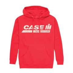 Country Casuals Case IH Front And Back - Mens Pullover Hoodie - Size Medium Red