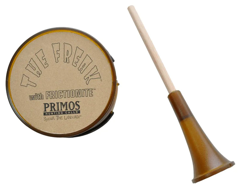 Primos Hunting The Freak Frictionite Turkey Hunting Pot Call Strapable 226 Brown