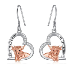 Highland Cow Earrings