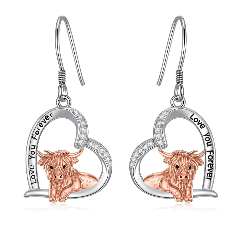 Highland Cow Earrings