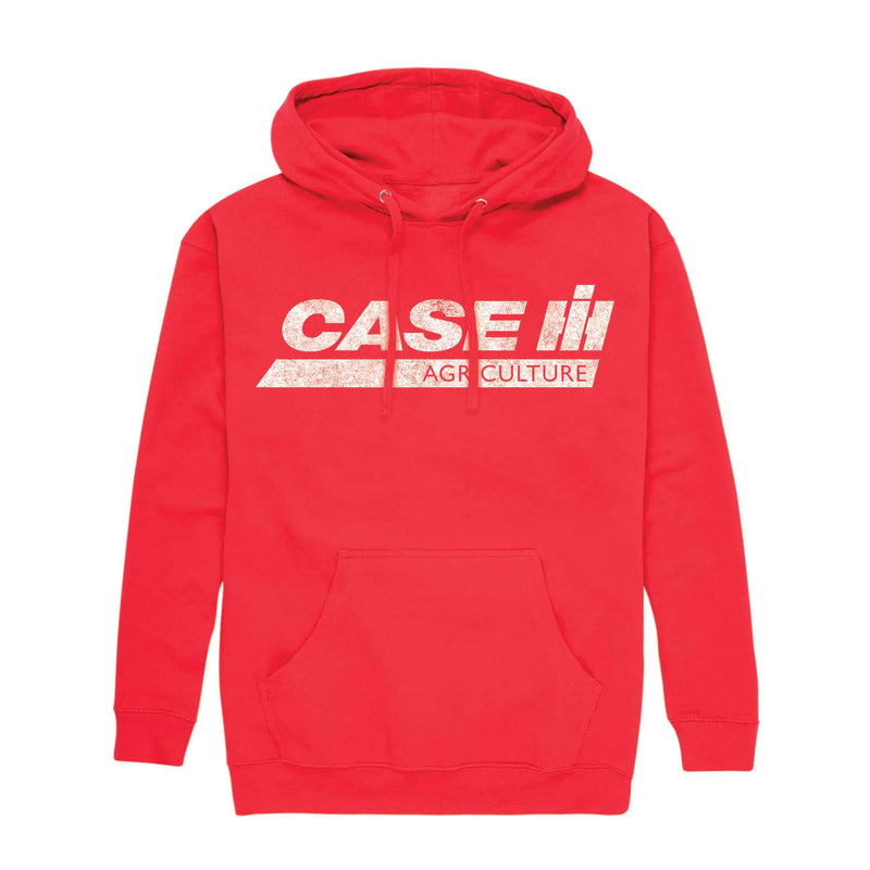 Country Casuals Case IH Front And Back - Mens Pullover Hoodie - Size Medium Red