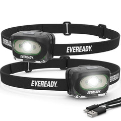 Eveready Rechargeable LED Headlamps (2-Pack)